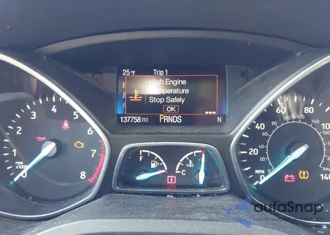 2017 Ford Escape Se из США, поврежденный, VIN 1FMCU9GD8HUE24458